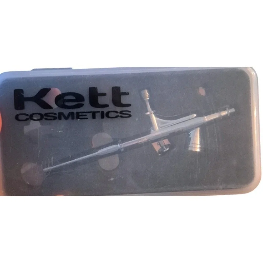 Kett Cosmetics Kett‎ 25 Transformer Airbrush Makeup Artistry Silver Chrome